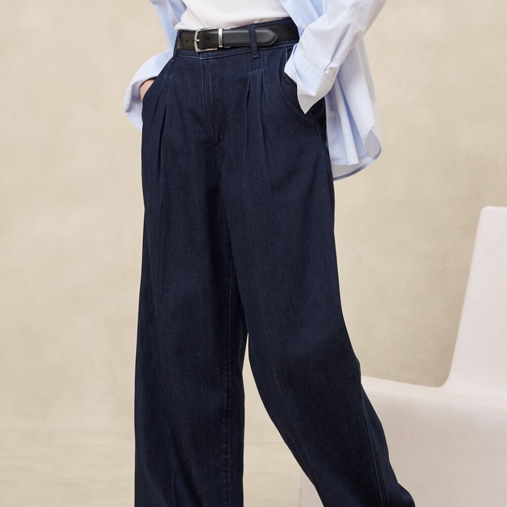 Banana Republic High Rise Trouser Jean